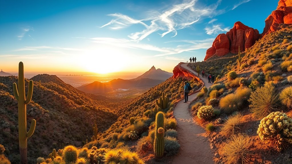 early technical scenic desert trails