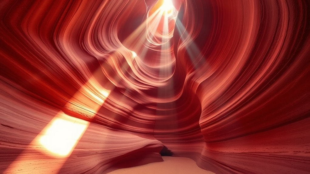 eroded sandstone canyon beauty