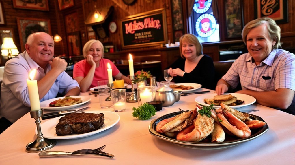 exceptional steaks and seafood