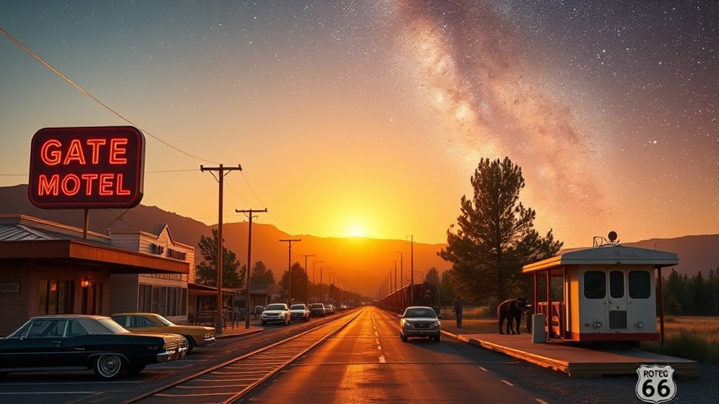 explore historic route 66 town