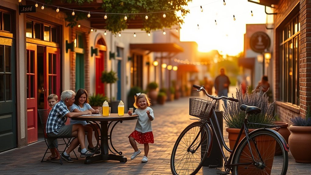 family friendly historic arts district