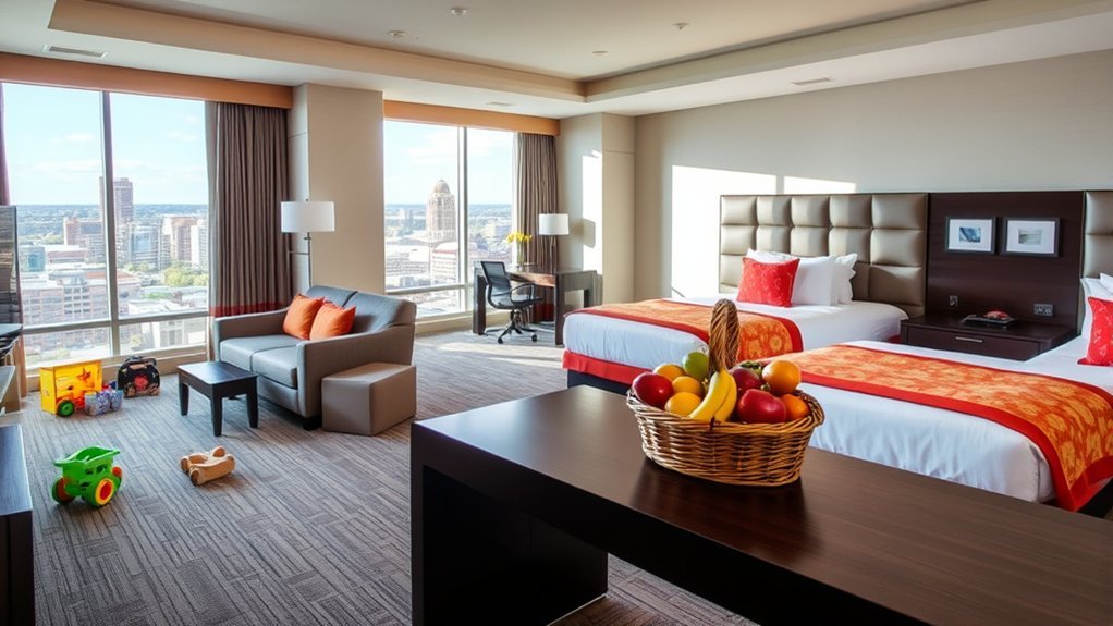 family friendly hotel amenities