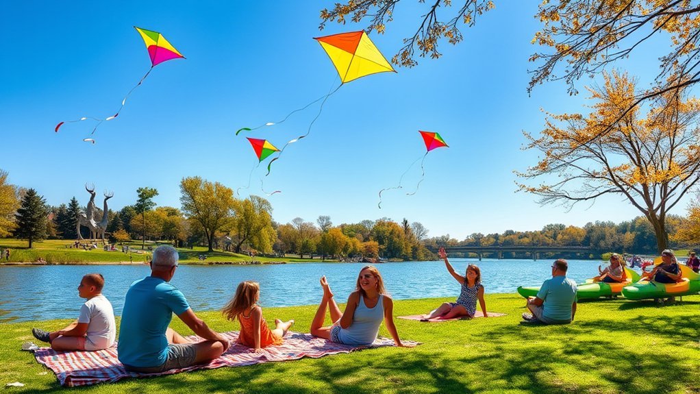 family fun along rivers