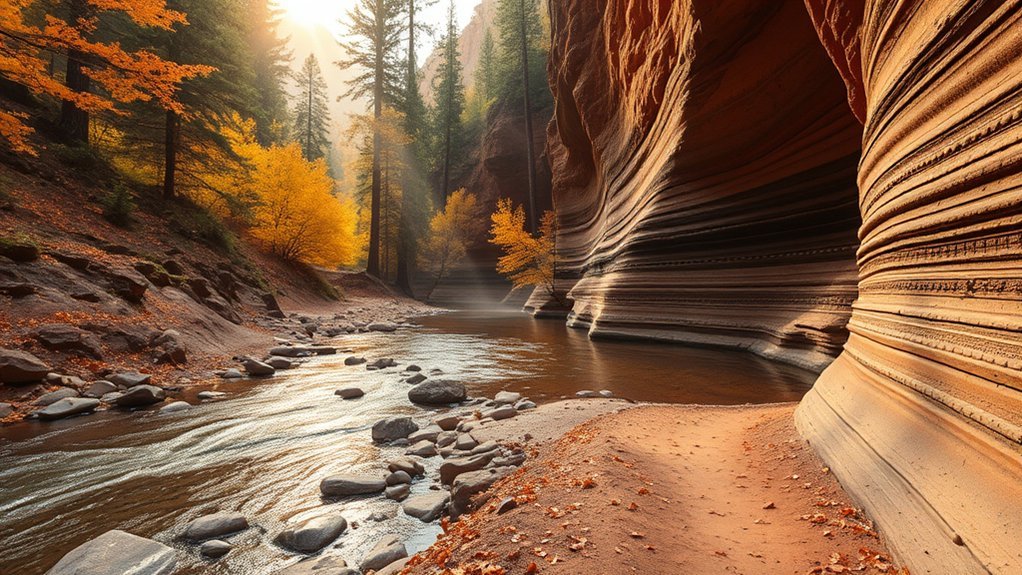 fern lined creekside rock hops