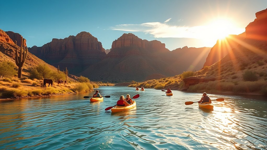 float past wild horses