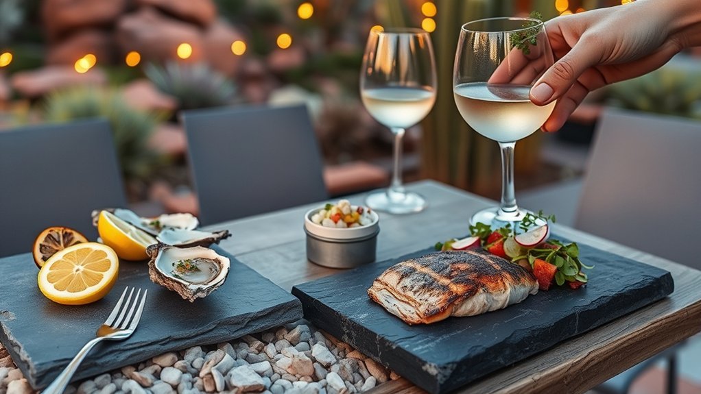 fresh light responsibly sourced seafood