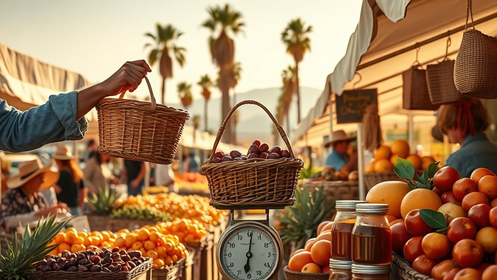 fresh local produce market