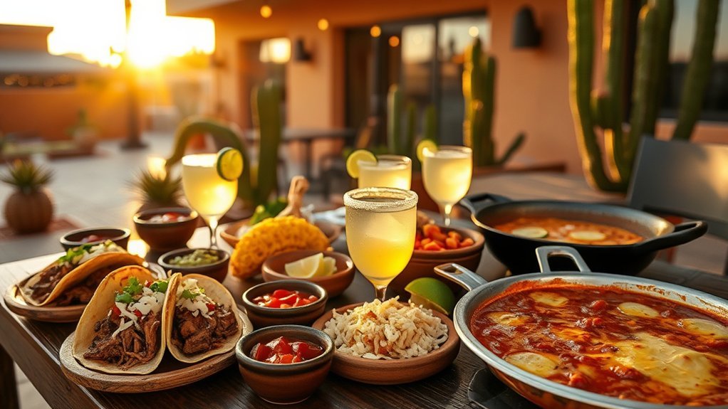 fresh southwestern mexican flavors