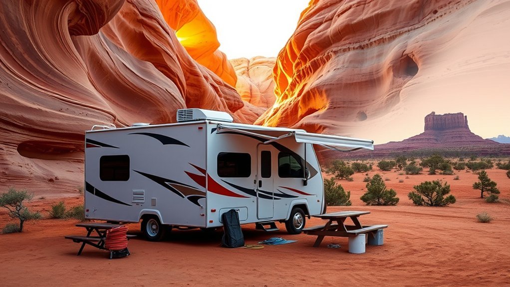 full hookup rv camping options