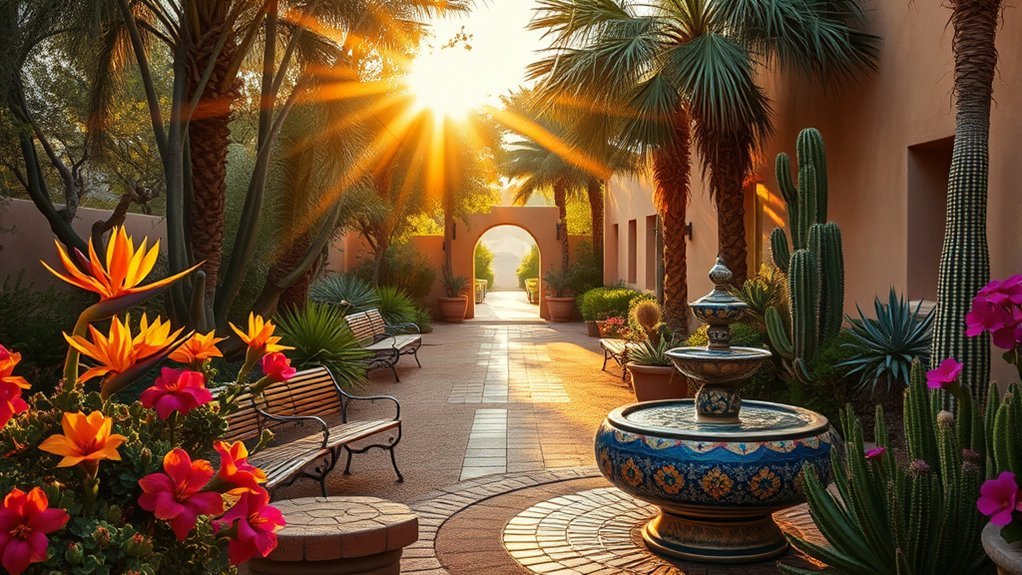 gardens of scented sunlit wonders