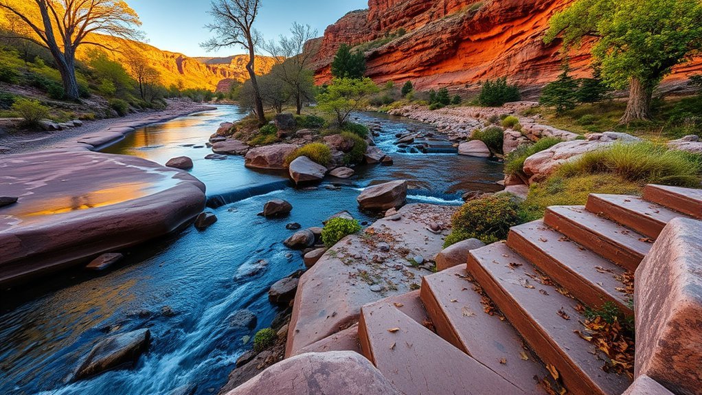 gentle creekside wildlife walks