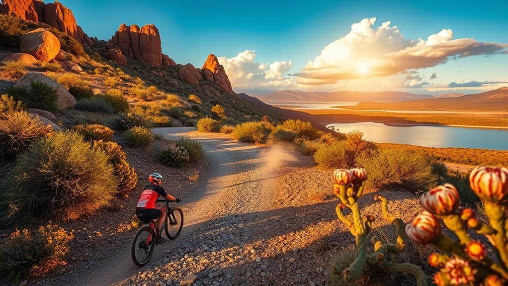 gentle scenic former railbed ride
