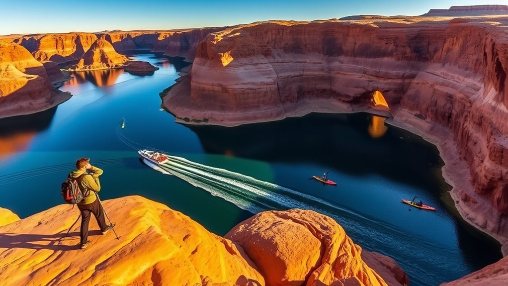 gliding lake powell to antelope