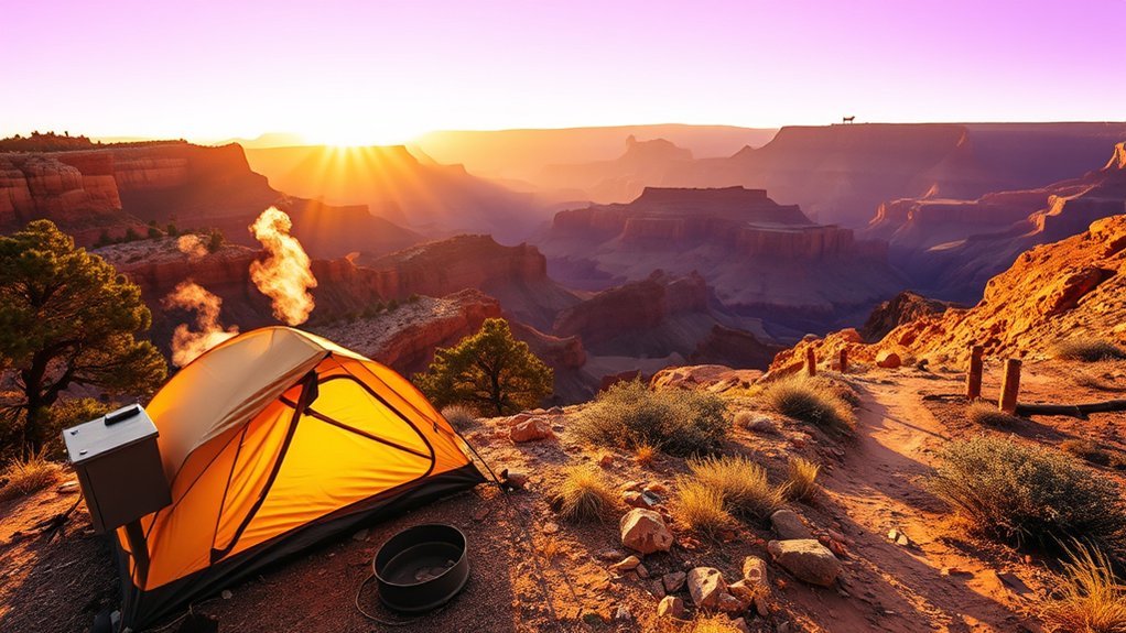 grand canyon south rim camping