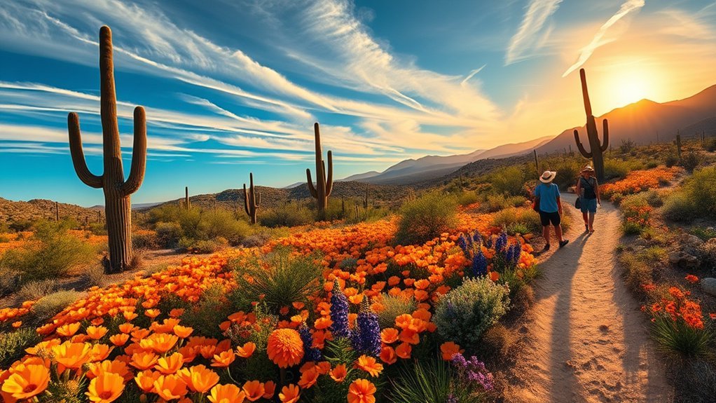 guided spring desert wildflowers