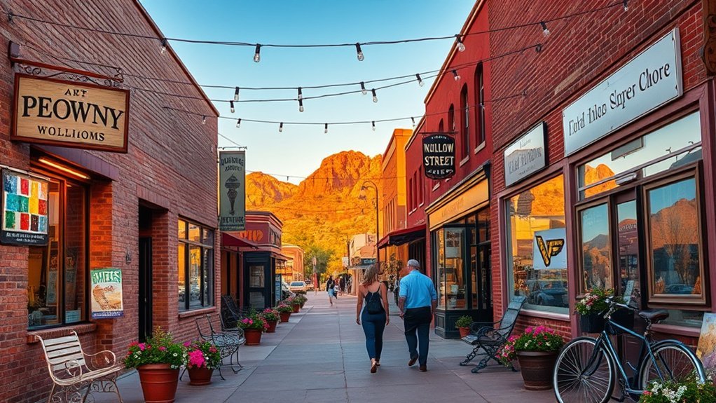 handmade southwestern art stroll