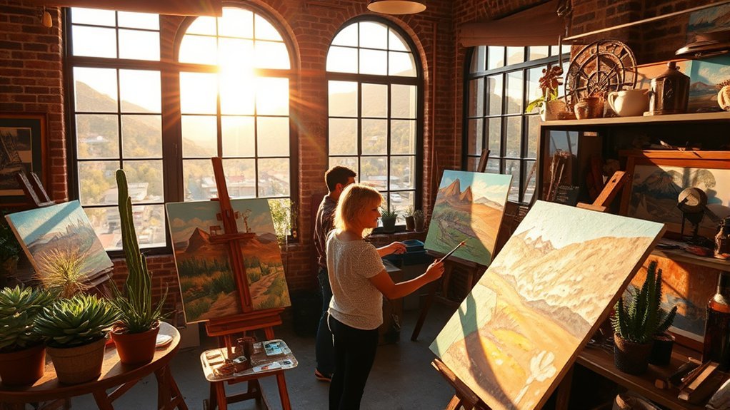 hands on art classes outdoors