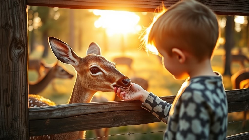 hands on petting farm experience