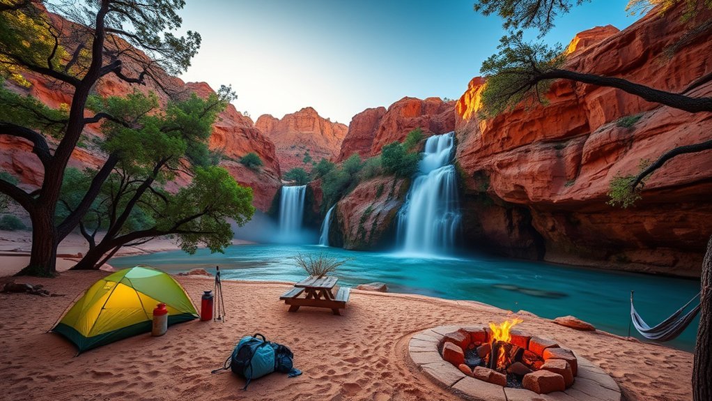 havasu falls camping guide
