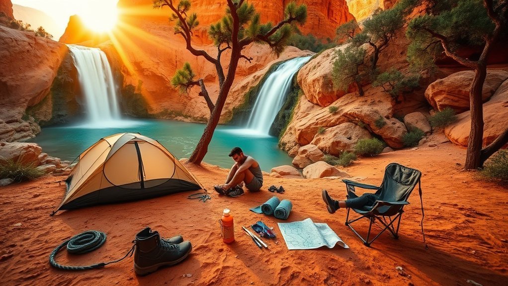 havasu falls hiking itinerary