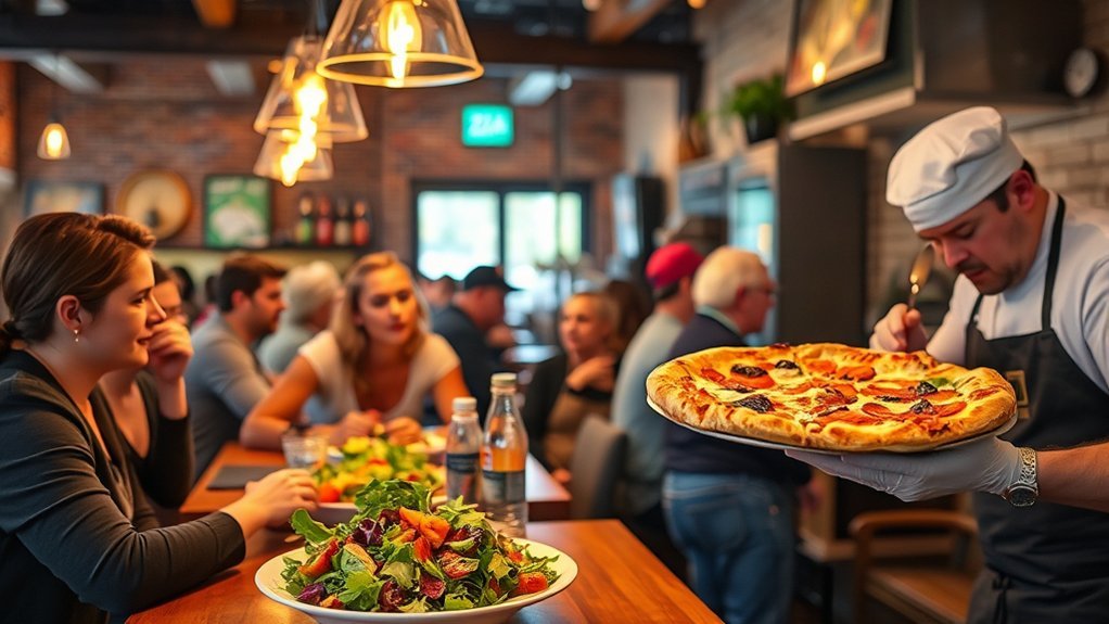 healthy delicious dining experience