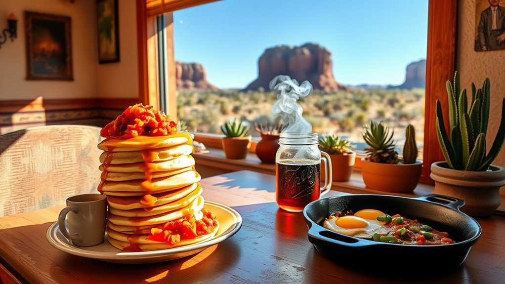 hearty breakfasts fueling canyon adventures