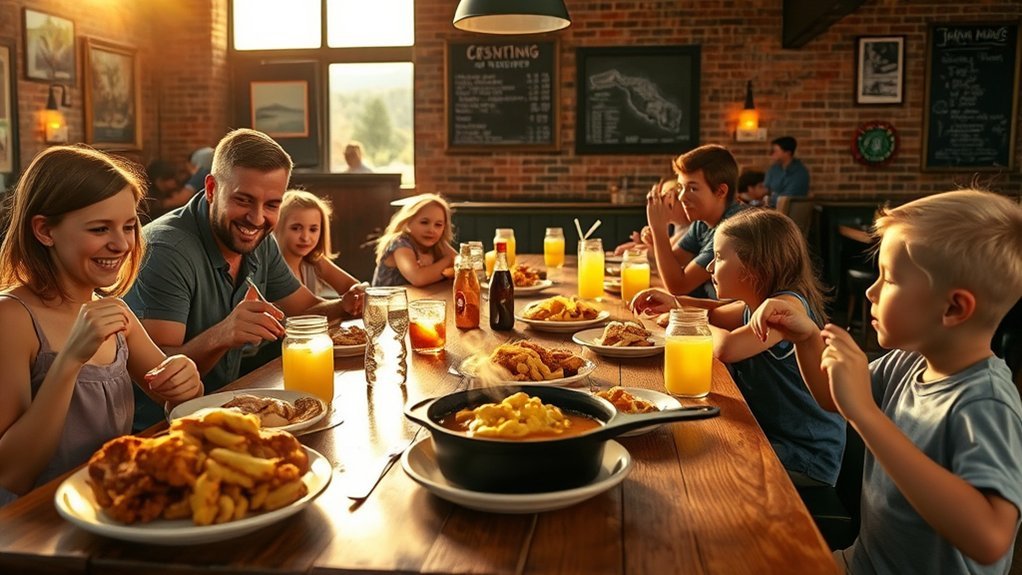 hearty homestyle family dining