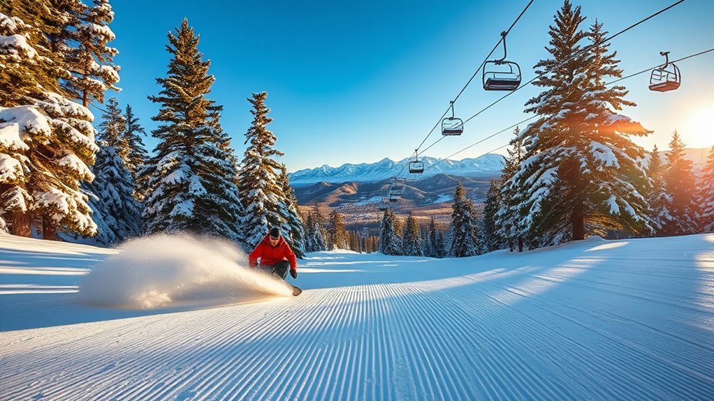 high elevation powder and vistas