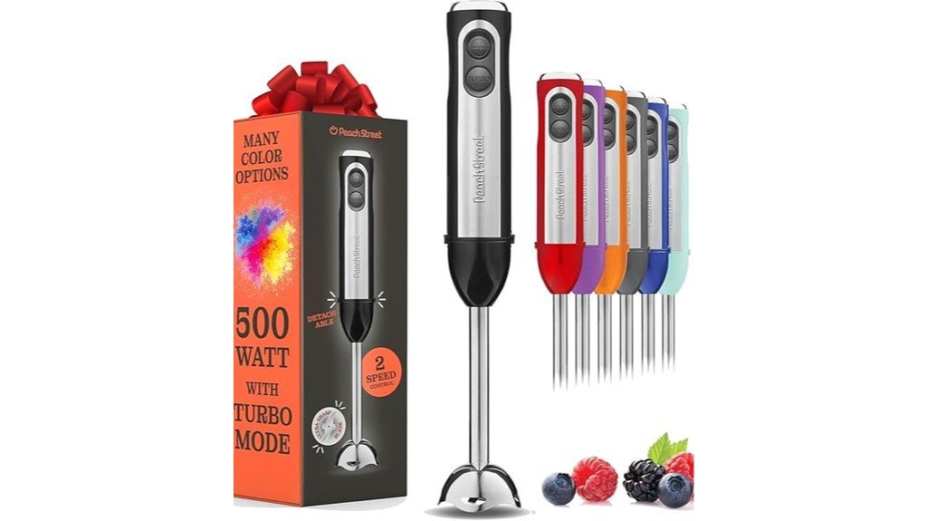 high power immersion blender