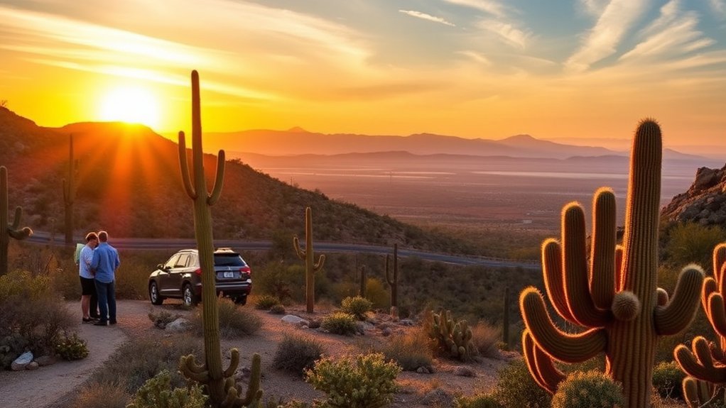 hiking and scenic drives