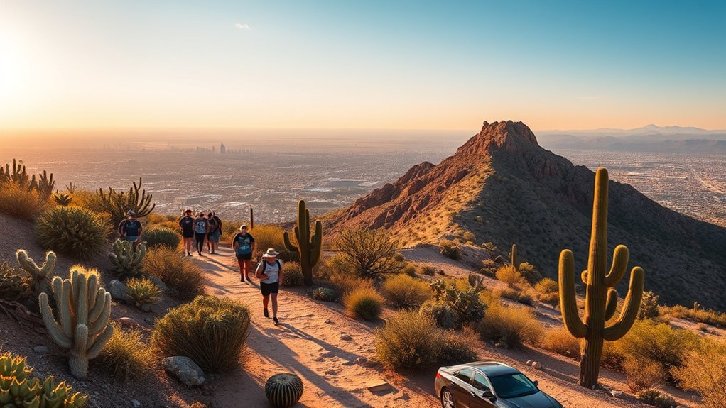 hiking piestewa peak trail