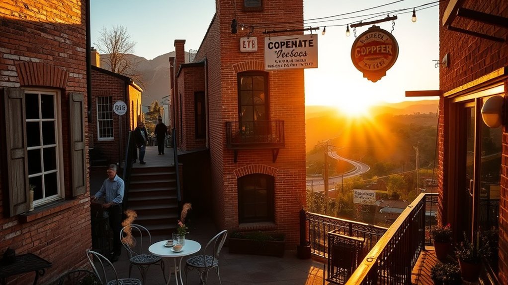 hillside cafes with warm pastries