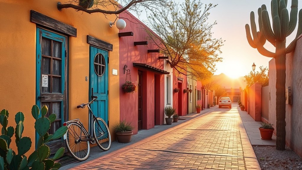 historic adobe homes murals