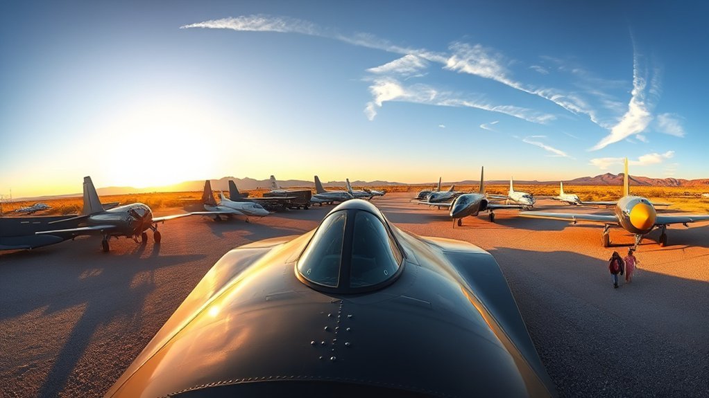 historic aircraft interactive cockpit experiences