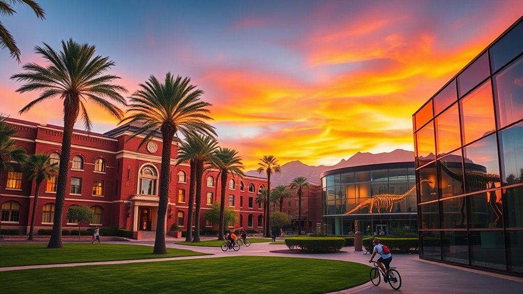 historic campus museums stroll