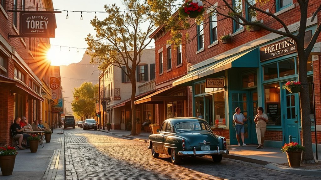 historic cottonwood riverside stroll
