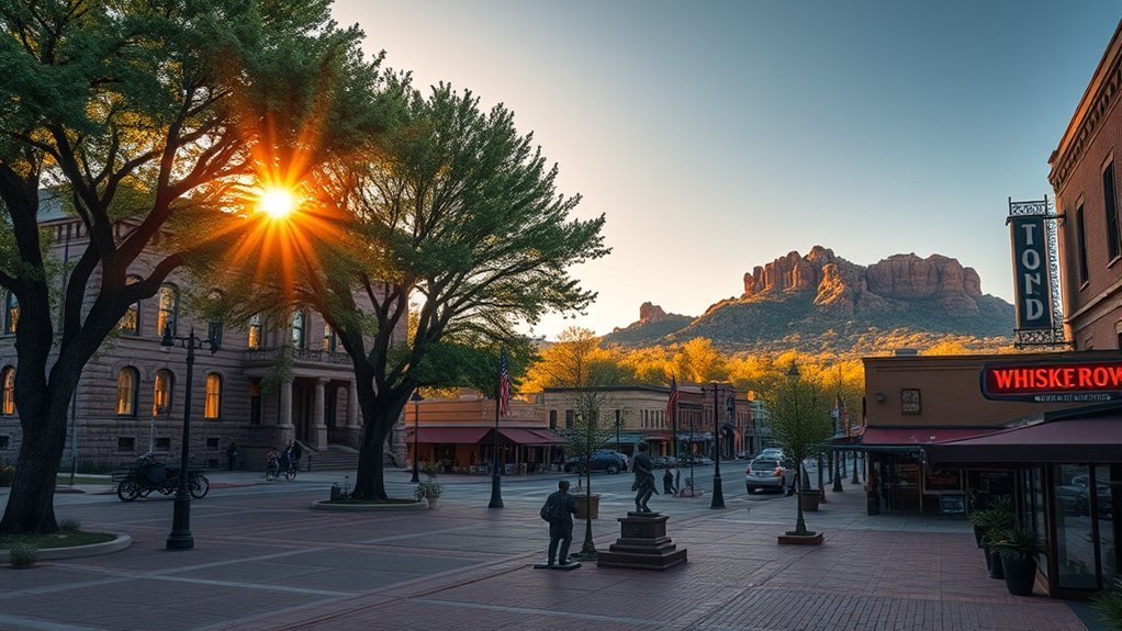 historic downtown courthouse district