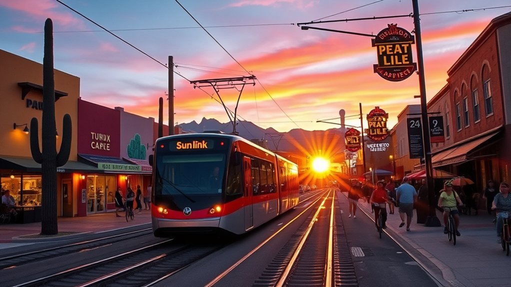 historic downtown streetcar experience