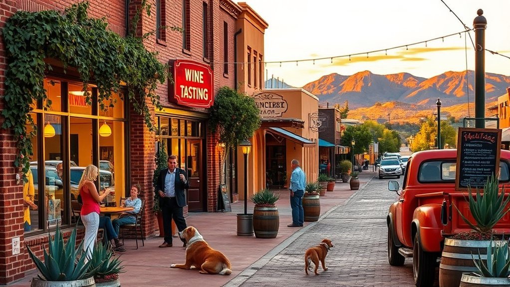 historic downtown wine arts