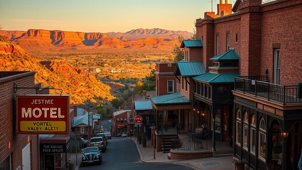 historic hillside arts town
