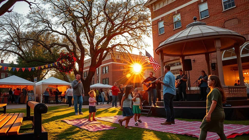 historic lively community festivals