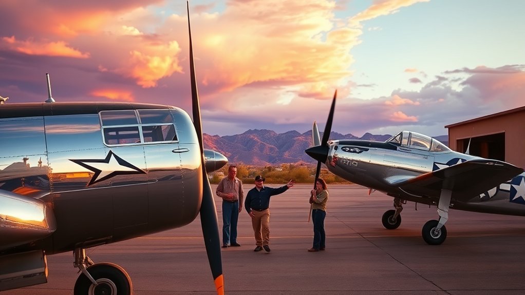 historic wartime hangars restored