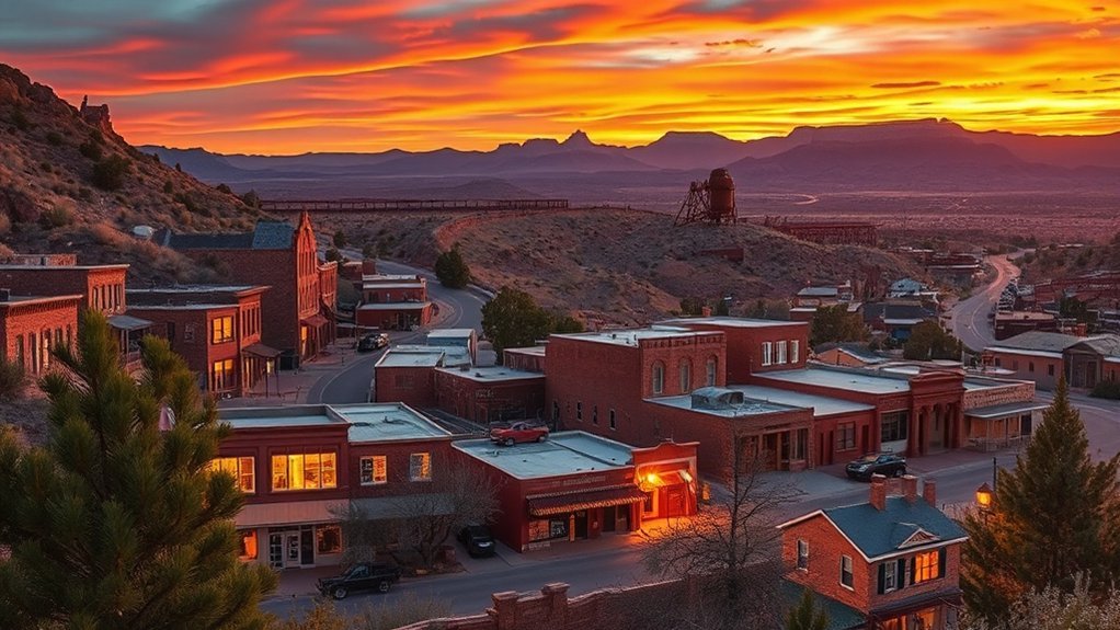 honeyed twilight over jerome