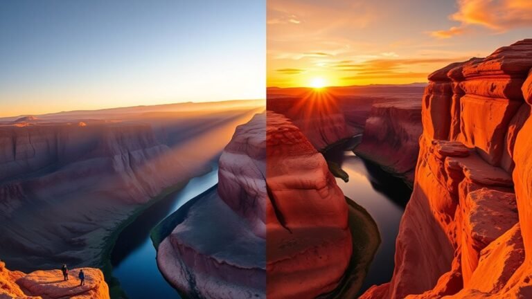 horseshoe bend viewing times