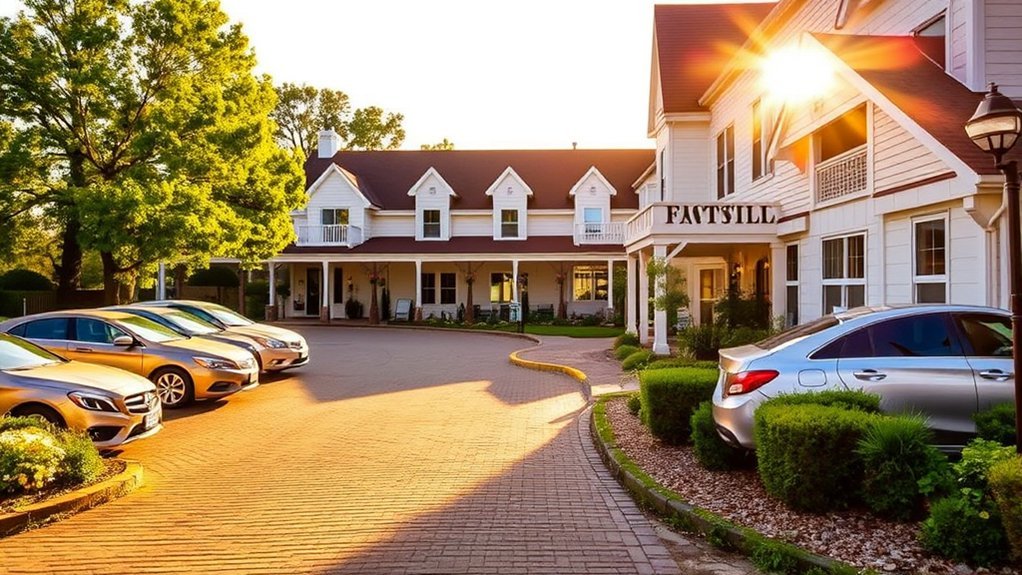 hotels with free parking