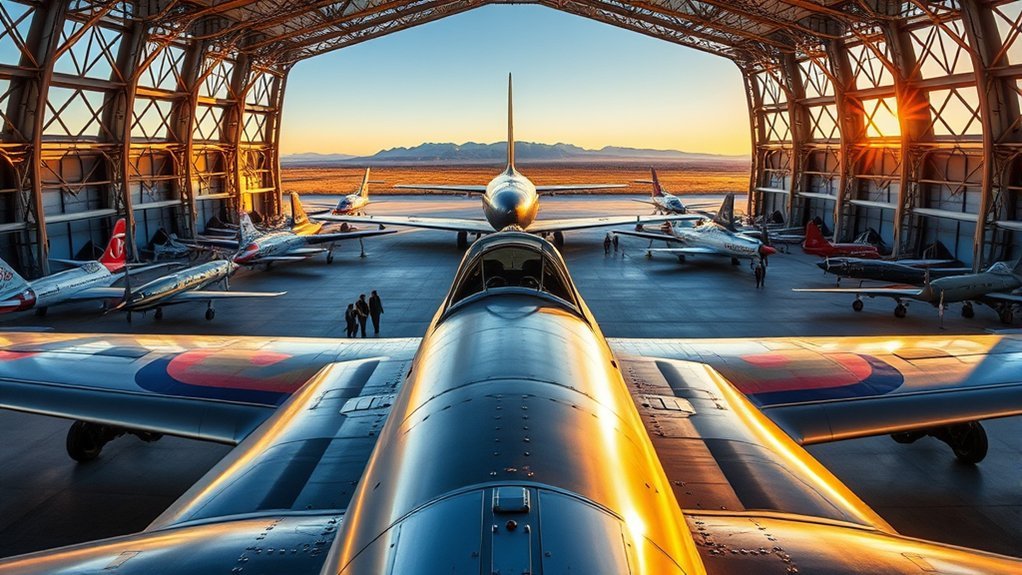 hundreds historic aircraft interactive exhibits