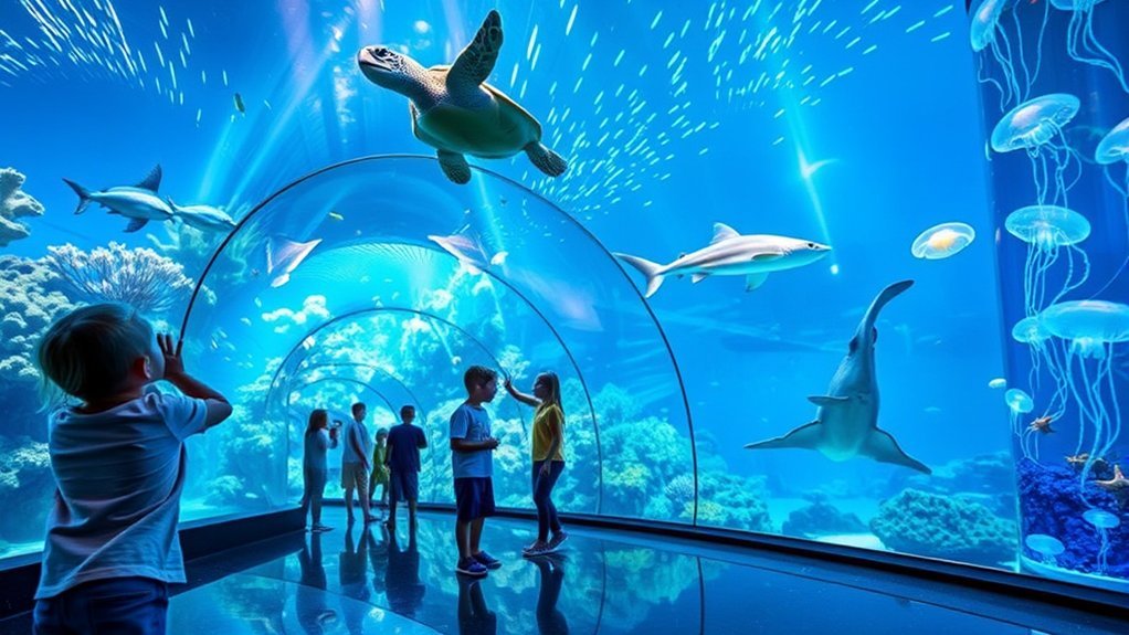 immersive hands on marine encounters