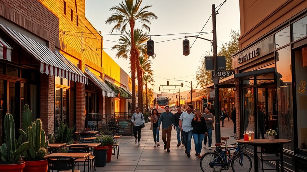 indie boutiques cozy caf stroll