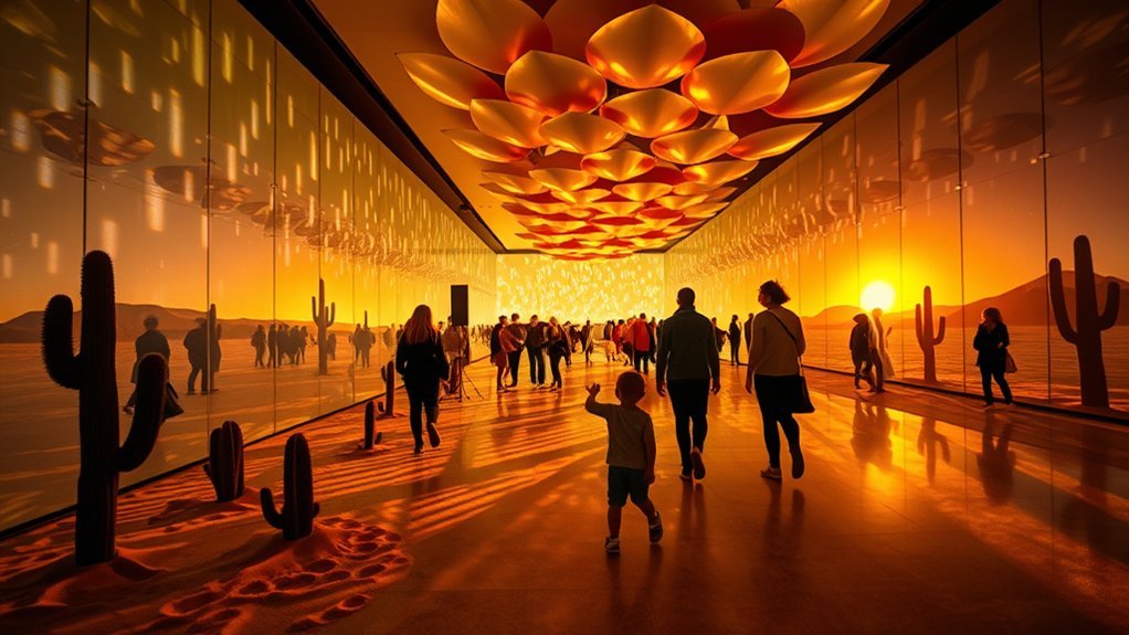 interactive sensory art experiences