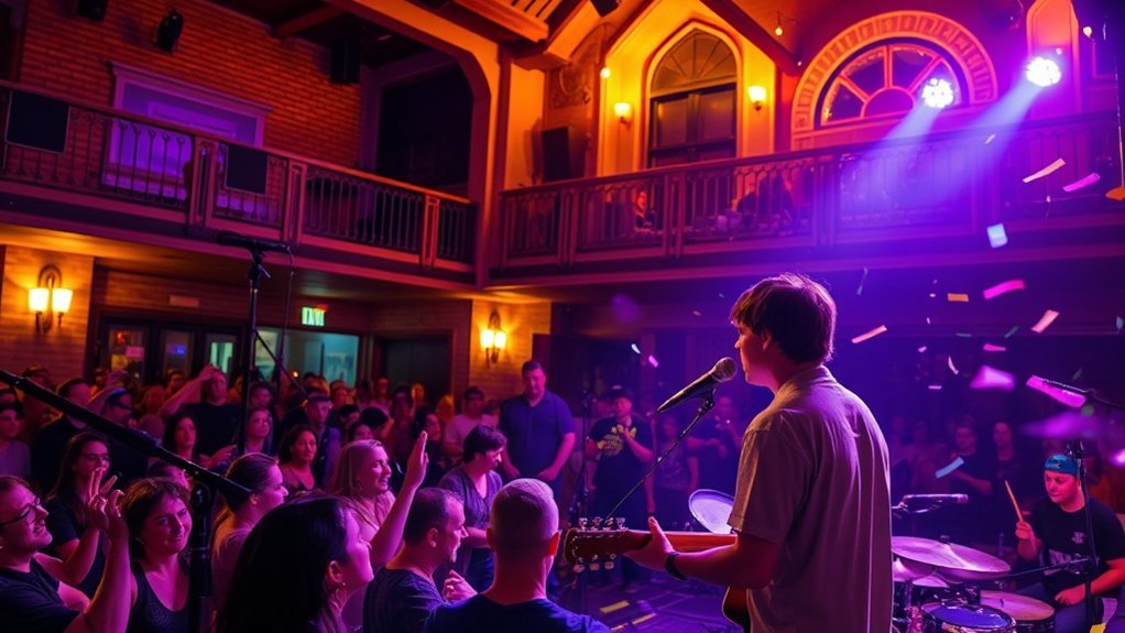 intimate historic live music theater